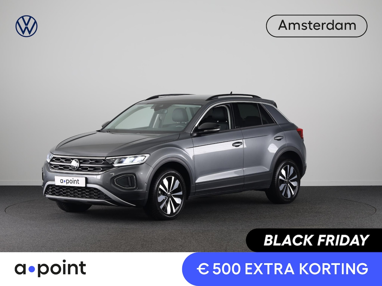 Volkswagen T-Roc - 1.0 TSI Life Edition GOAL 115 PK | Private lease vanaf € 519,- pm | Navigatie | automatisc - AutoWereld.nl