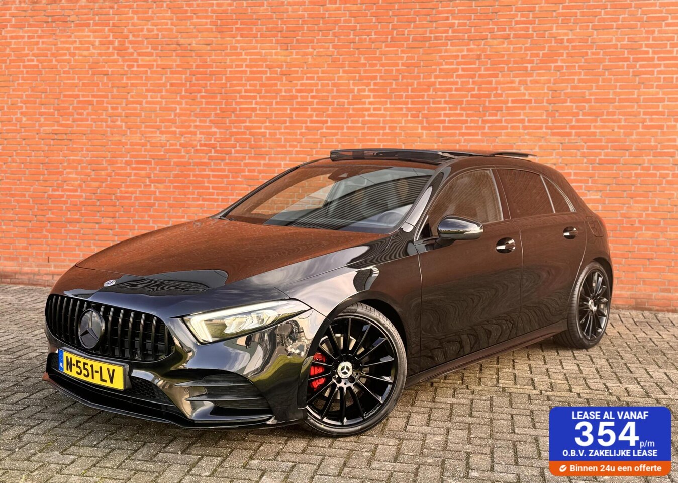 Mercedes-Benz A-klasse - 200 Launch Edition Premium|PANO|LANE ASSIS - AutoWereld.nl