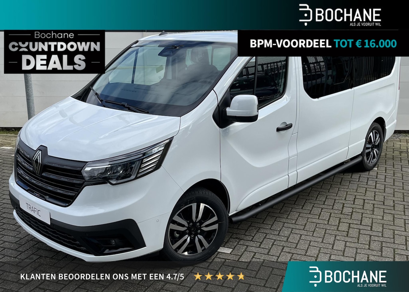 Renault Trafic - 2.0 Blue dCi 170 DC T30 L2H1 Anniversary | BPM vrij | Direct leverbaar | Navigatie | Camer - AutoWereld.nl