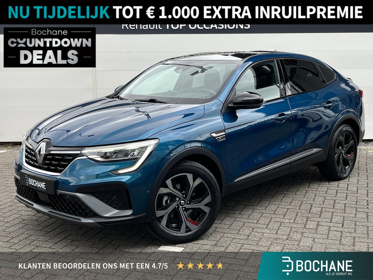Renault Arkana - 1.6 E-Tech Hybrid 145 R.S. Line (Hoge Instap) Camera | Navigatie | Winter Pack | Dealer On - AutoWereld.nl