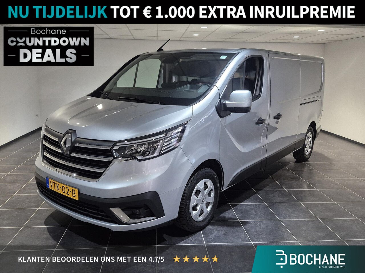 Renault Trafic - 2.0 dCi 130 T30 L2H1 Work Edition | Laadruimte betimmering | Navigatie | 2 Schuifdeuren - AutoWereld.nl