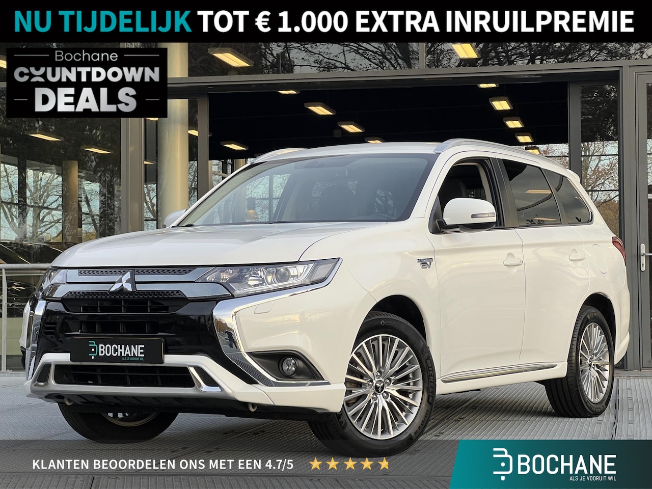 Mitsubishi Outlander - 2.4 PHEV Intense | Trekhaak | Navigatie | FABRIEKSGARANTIE TOT 03-2029! - AutoWereld.nl