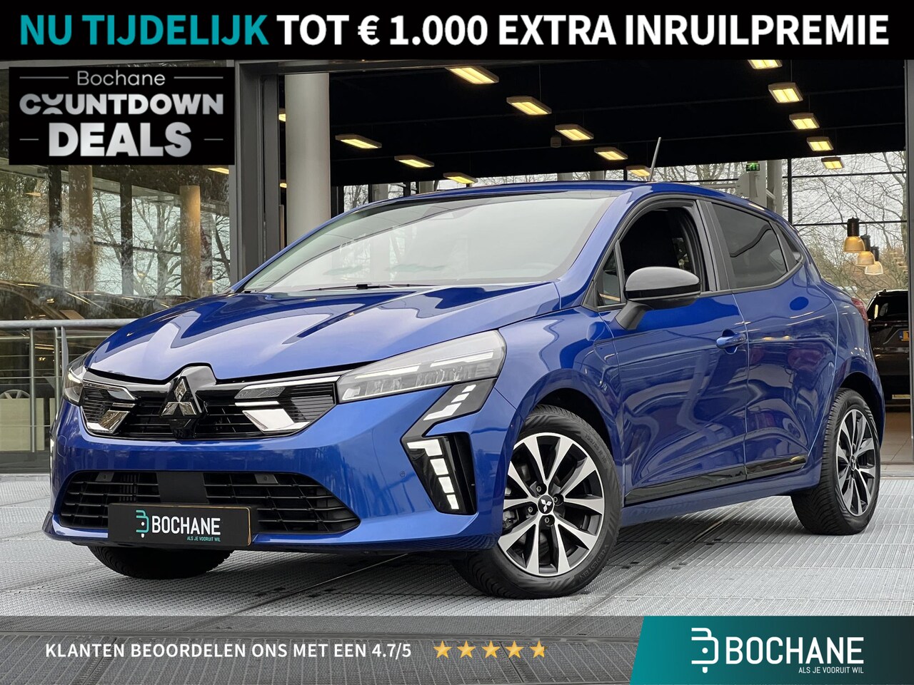 Mitsubishi Colt - 1.0T MT Intense | Achteruitrijcamera | Carplay | Cruise Control | FABRIEKSGARANTIE TOT 04- - AutoWereld.nl