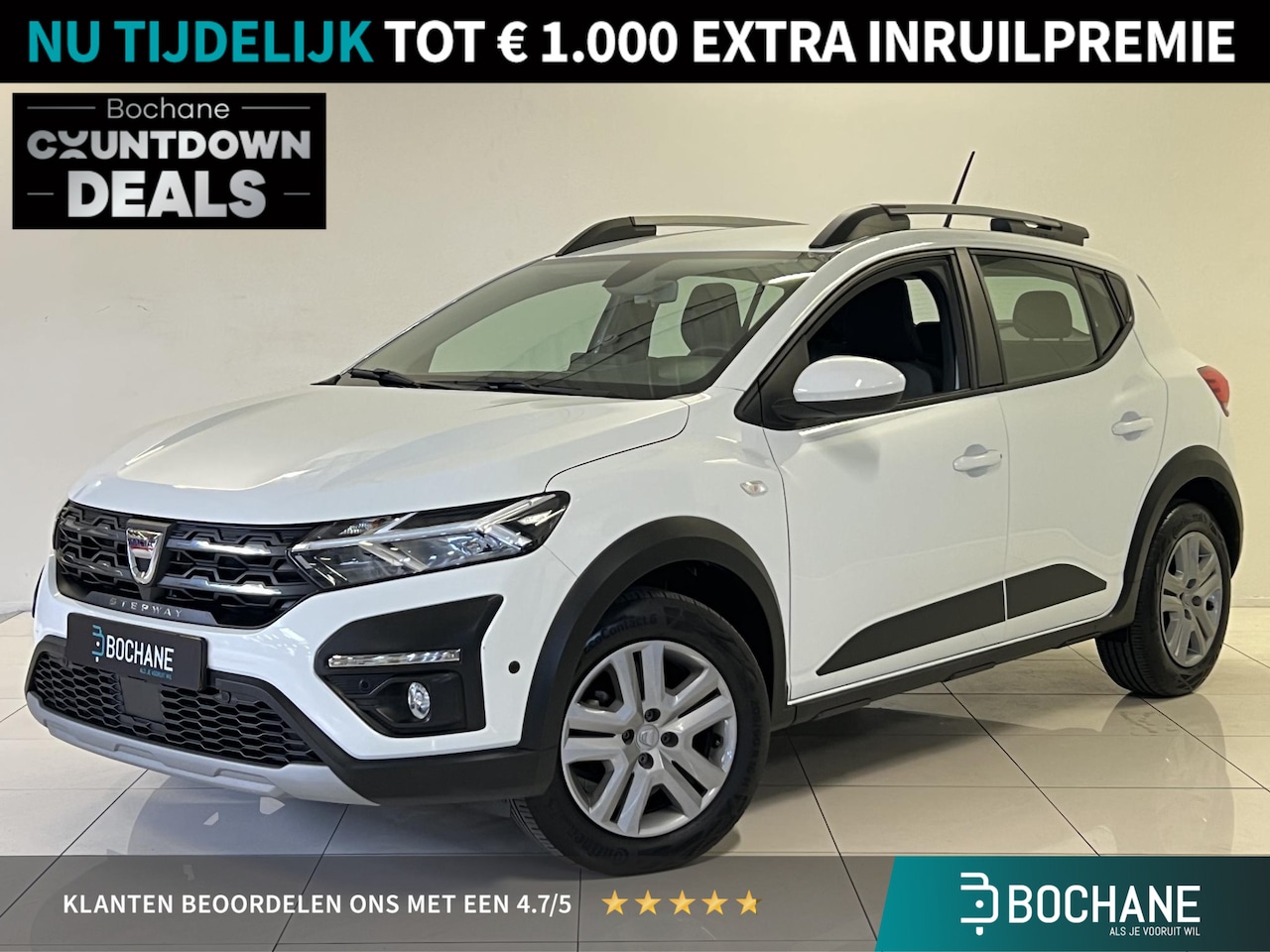 Dacia Sandero Stepway - 1.0 TCe 90 Comfort | Navigatie | Achteruitrijcamera | Parkeersensoren | - AutoWereld.nl