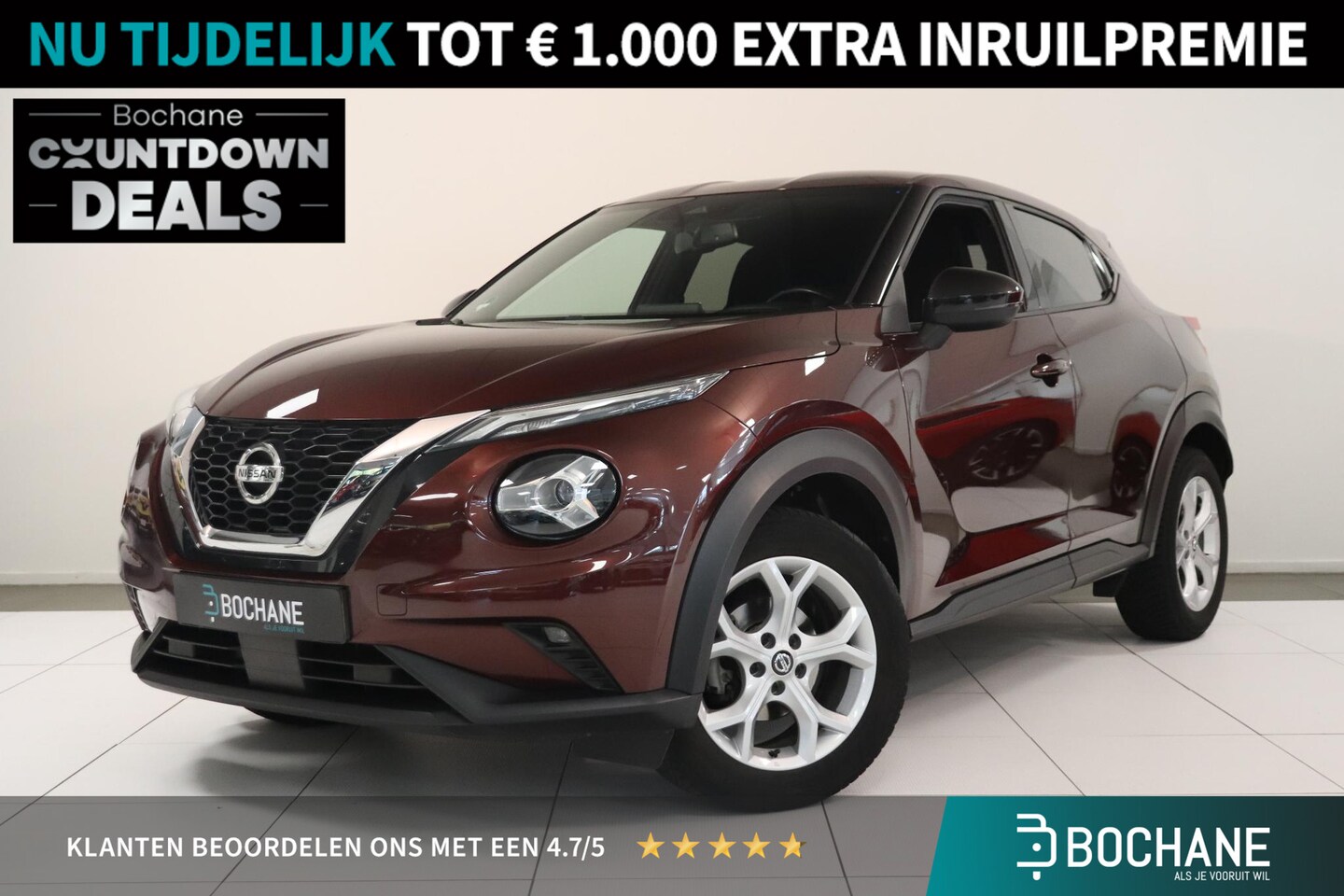 Nissan Juke - 1.0 DIG-T N-Connecta | Camera | Climate control | Navigatie | AppleCarplay AndroidAuto | L - AutoWereld.nl