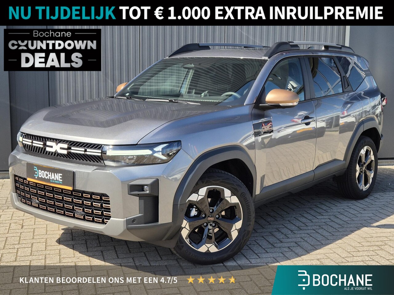 Dacia Bigster - 1.2 Mild Hybrid 130pk 4x4 Extreme |  Electrisch/Glazen Panoramadak | Pack-Assist | Pack-Wi - AutoWereld.nl