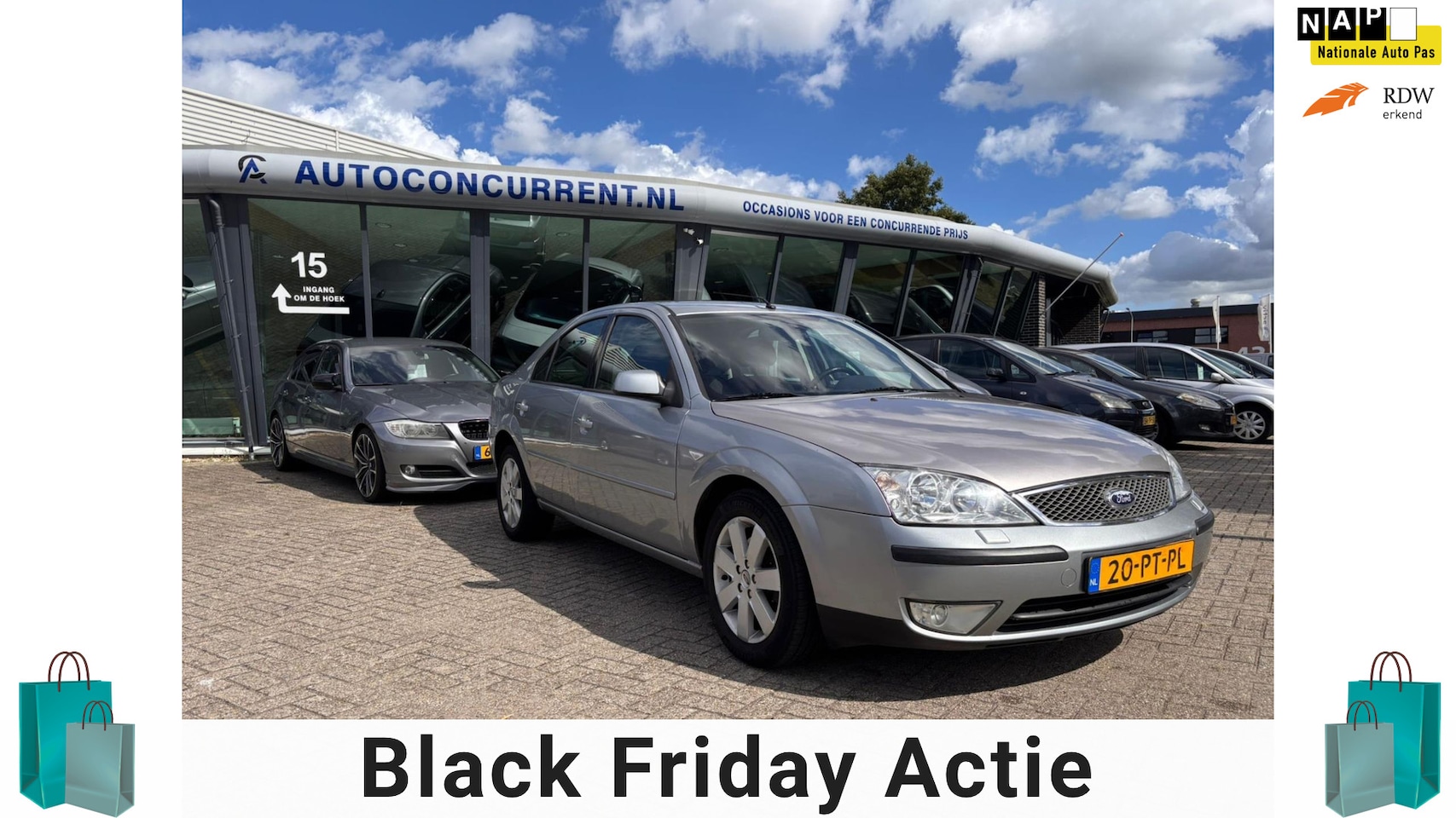 Ford Mondeo - 2.0-16V Futura 2.0-16V Futura, Automaat, Airco, Inruil mogelijk. - AutoWereld.nl