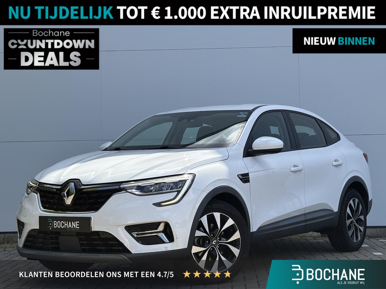 Renault Arkana - 1.6 E-Tech Hybrid 145 Zen | Camera | Clima | Carplay Navigatie | - AutoWereld.nl