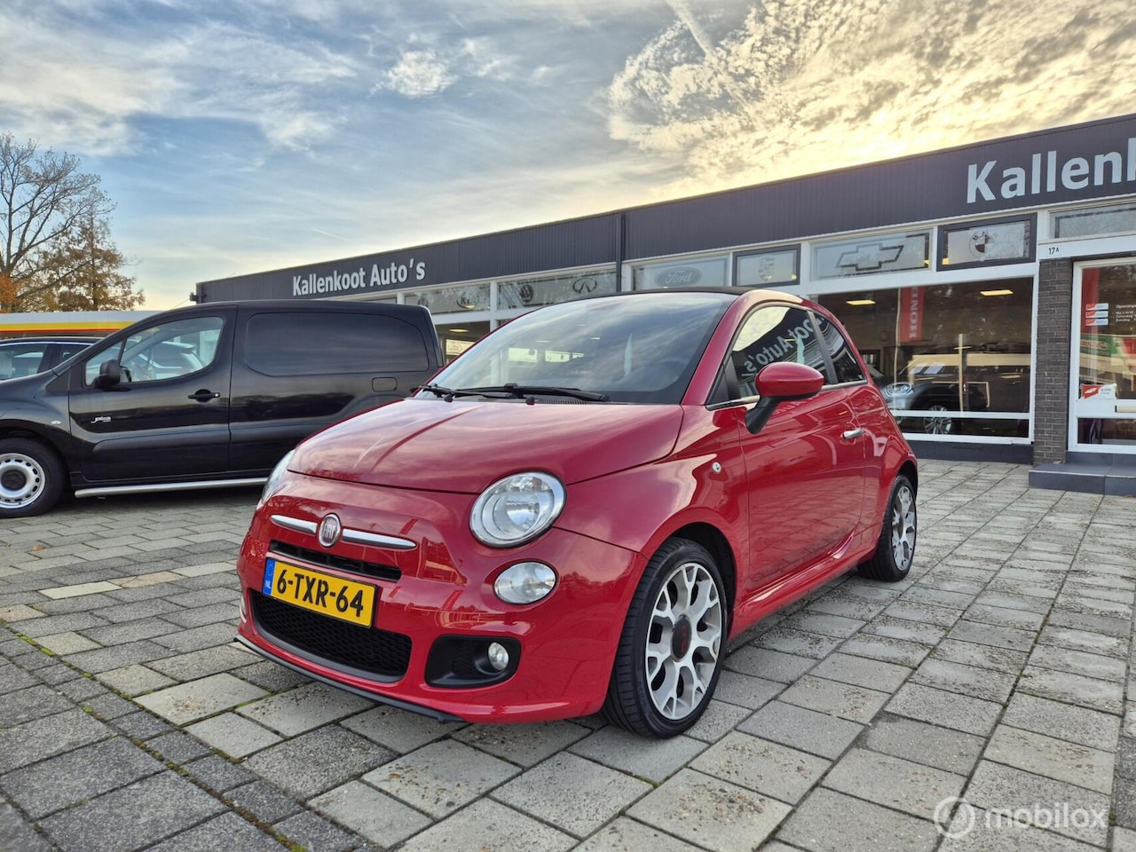 Fiat 500 C - 0.9 TwinAir Turbo 500S 0.9 TwinAir Turbo 500S, Carplay, PDC, Cruise, NAP - AutoWereld.nl