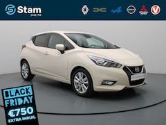 Nissan Micra - 100pk IG-T N-Connecta Airco | Cruise | Carplay | Parkeersens. achter