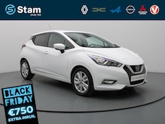 Nissan Micra - 100pk IG-T N-Connecta Airco | Cruise | Carplay | Parkeersens. achter