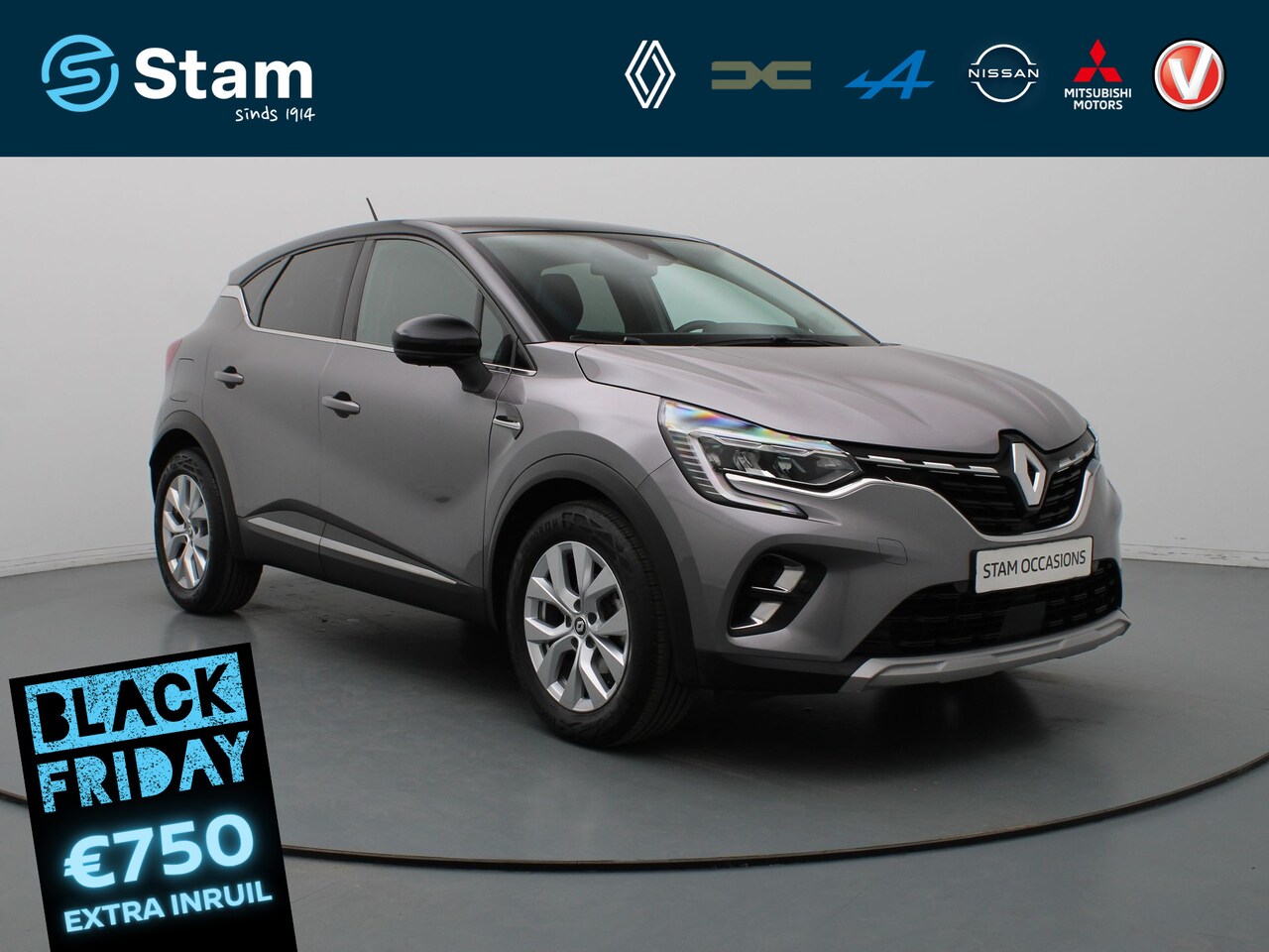 Renault Captur - 140pk TCe Intens Cruise | Climate | Carplay | Parkeersens. v+a - AutoWereld.nl