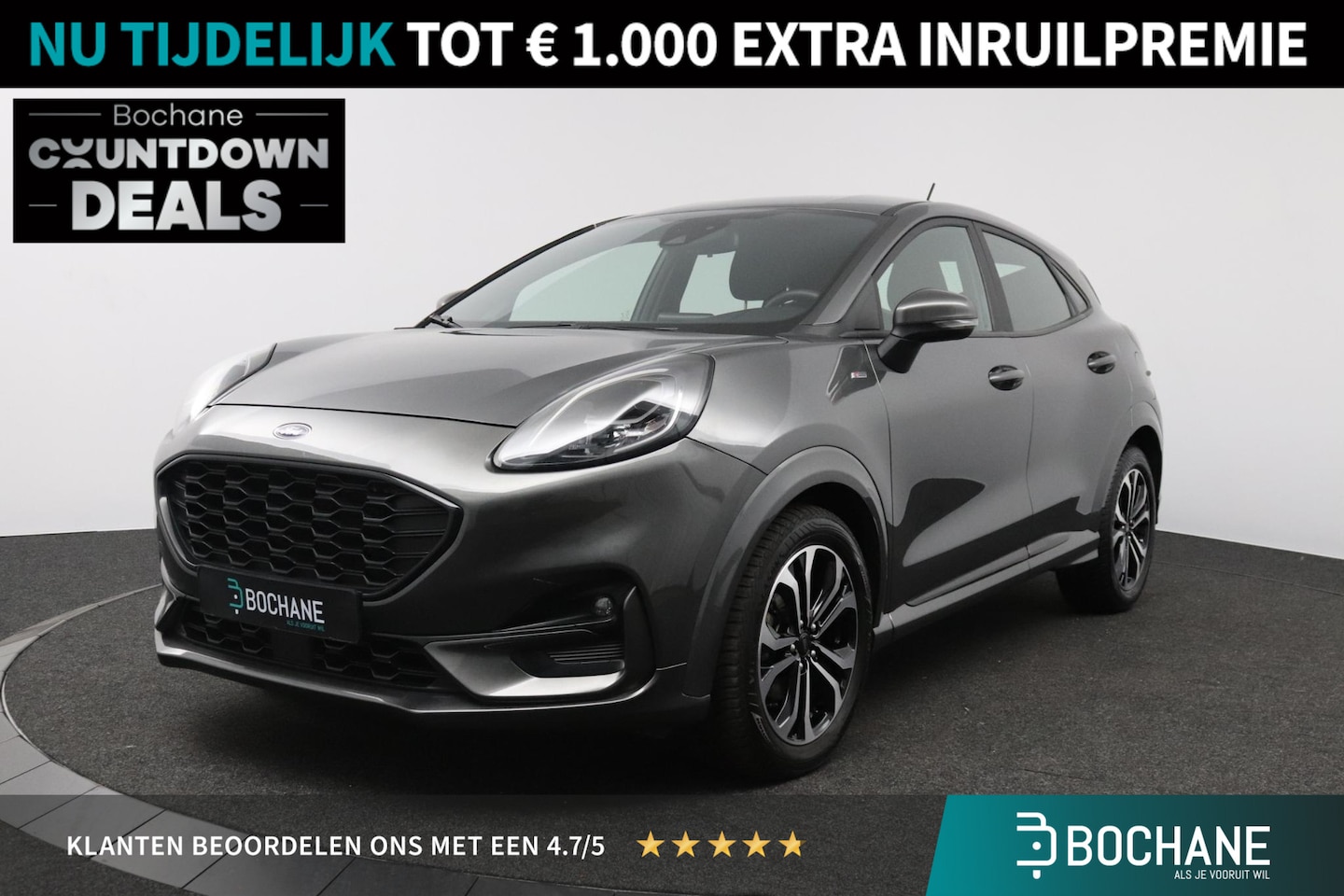 Ford Puma - 1.0 EcoBoost Hybrid PowerShift ST-Line | Automaat | All-Season banden | Navigatie | - AutoWereld.nl