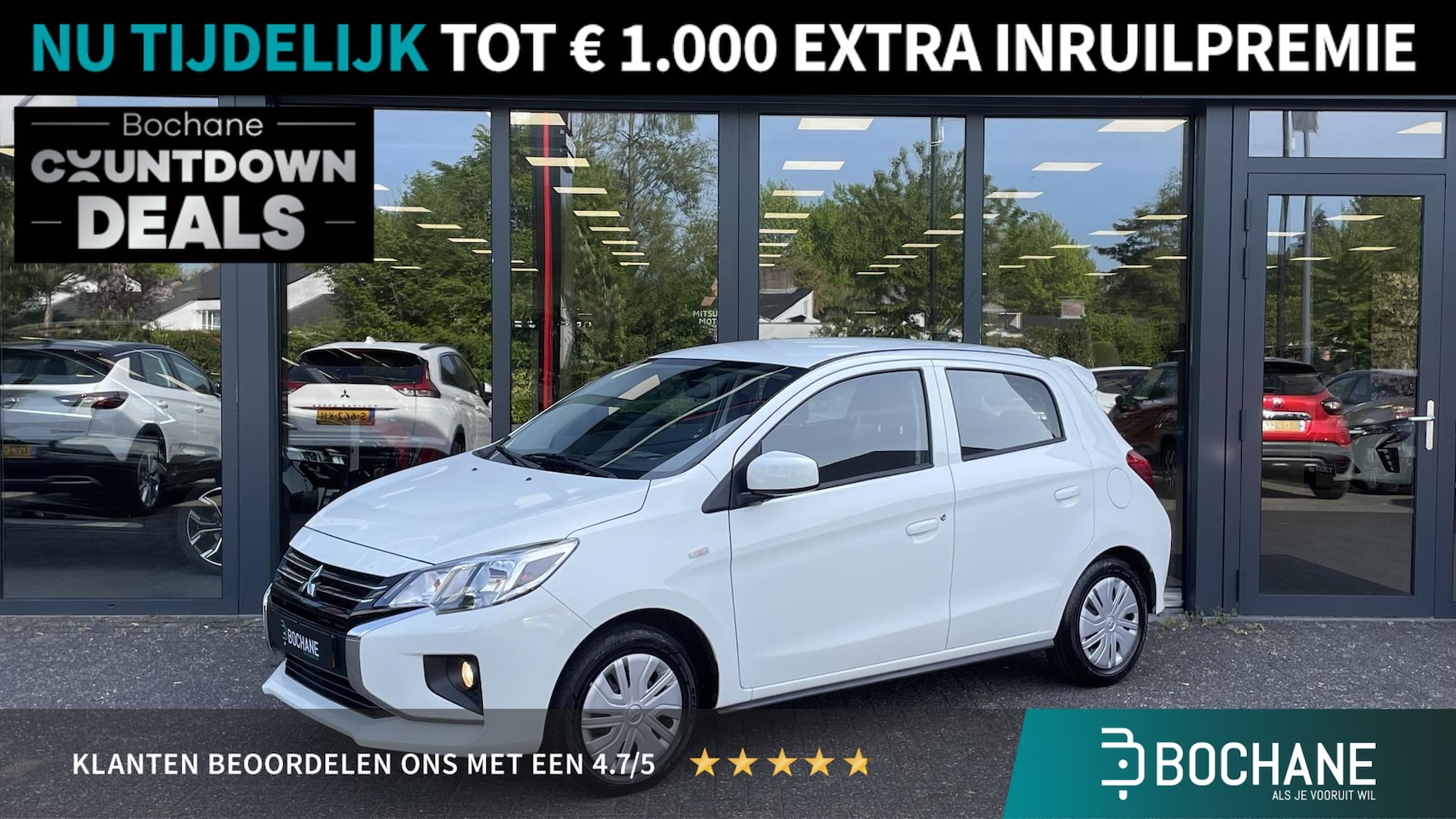 Mitsubishi Space Star - 1.2 Connect+ | DAB+ | Apple CarPlay / Android Auto | - AutoWereld.nl