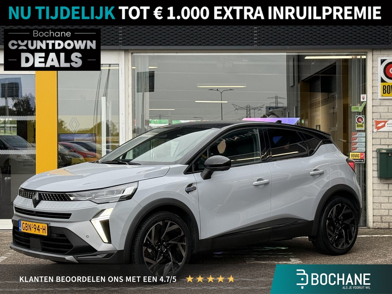 Renault Captur - 1.6 E-Tech full hybrid 145 esprit Alpine | NAP | Harman & Kardon | 360 graden camera | Cru - AutoWereld.nl