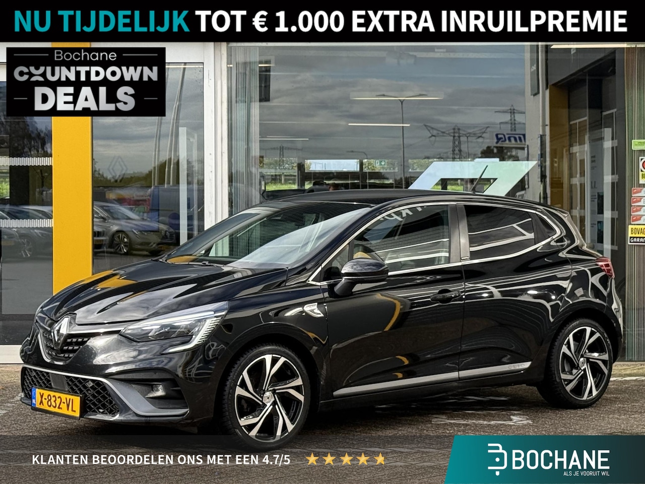 Renault Clio - 1.6 E-Tech Hybrid 140 R.S. Line | Navigatie | All-Season | Stoelverwarming | Achteruitrijc - AutoWereld.nl