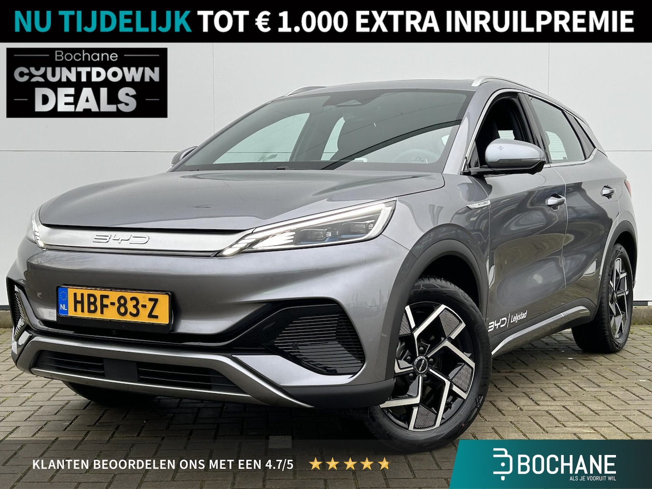 BYD Atto 3 - Comfort 60 kWh Leder  , LM Velgen , Carplay - AutoWereld.nl