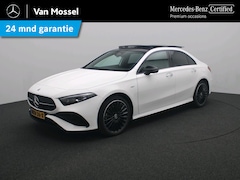 Mercedes-Benz A-klasse - 250 e Business Solution AMG / Premium Plus/ Panoramadak/ Memory/ 19 inch/ Night/ Sfeerverl
