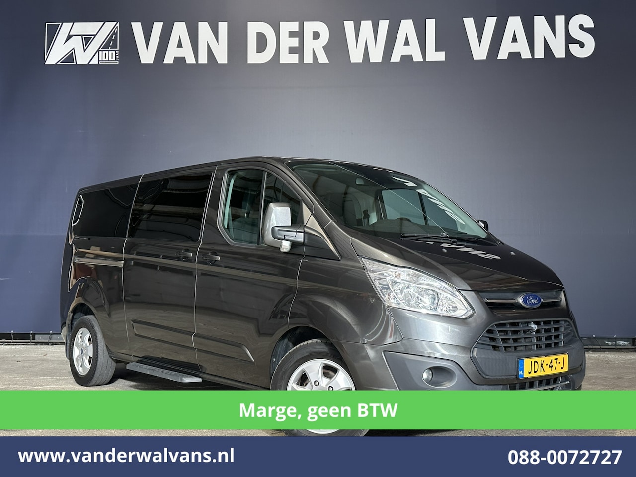 Ford Model T - Custom 2.0 TDCI **MARGE, Geen btw, Geen bpm** 131pk Automaat L2H1 Personenbus Euro6 Airco - AutoWereld.nl