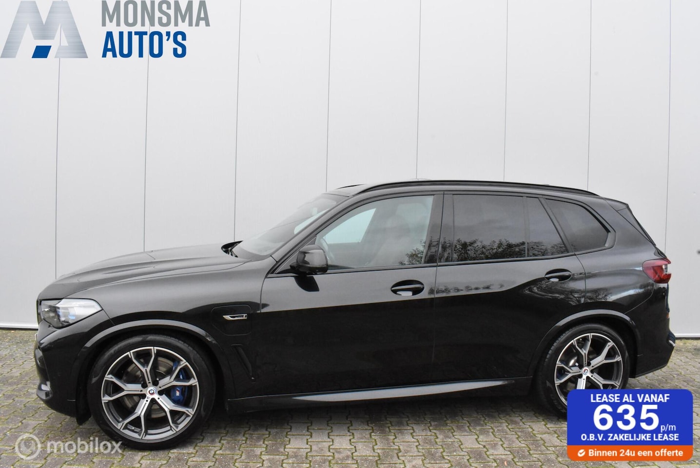 BMW X5 - xDr.45e M-Sport Saphirschwarz Pano HUD Laser Luchtvering 21" LMV HiFi Live-cockpit Elek. T - AutoWereld.nl