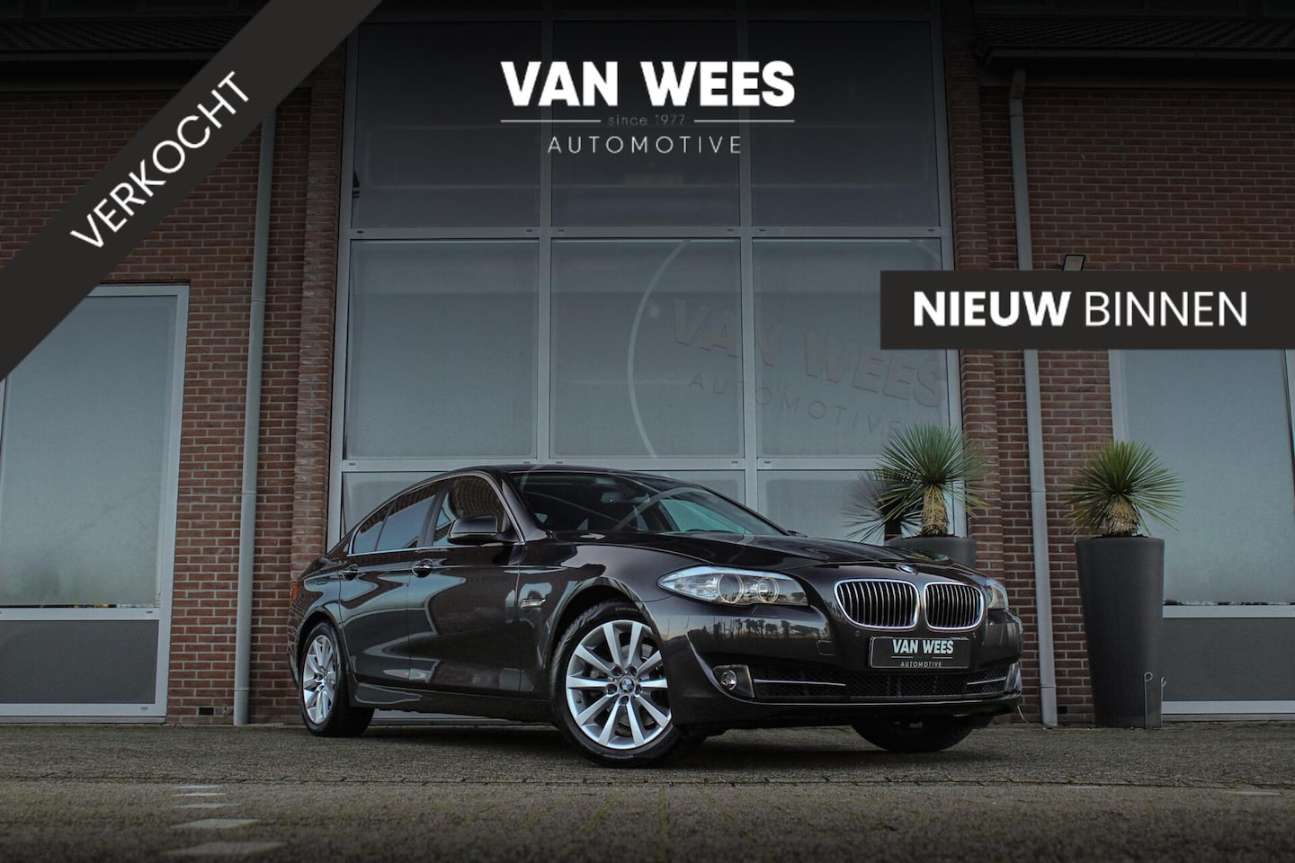 BMW 5-serie - 523i F10 Executive Sedan | 204 pk | 18 inch | Head-up | Youngtimer | Navi | Xenon | 6 cili - AutoWereld.nl