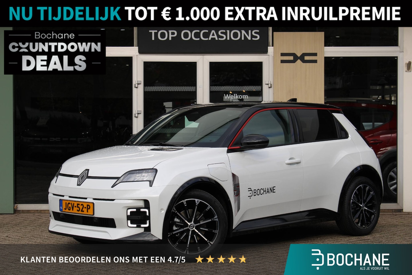 Renault 5 - urban range iconic cinq 40 kWh | Snelladen | Stoel en stuurverwarming | Adaptieve cruise - AutoWereld.nl