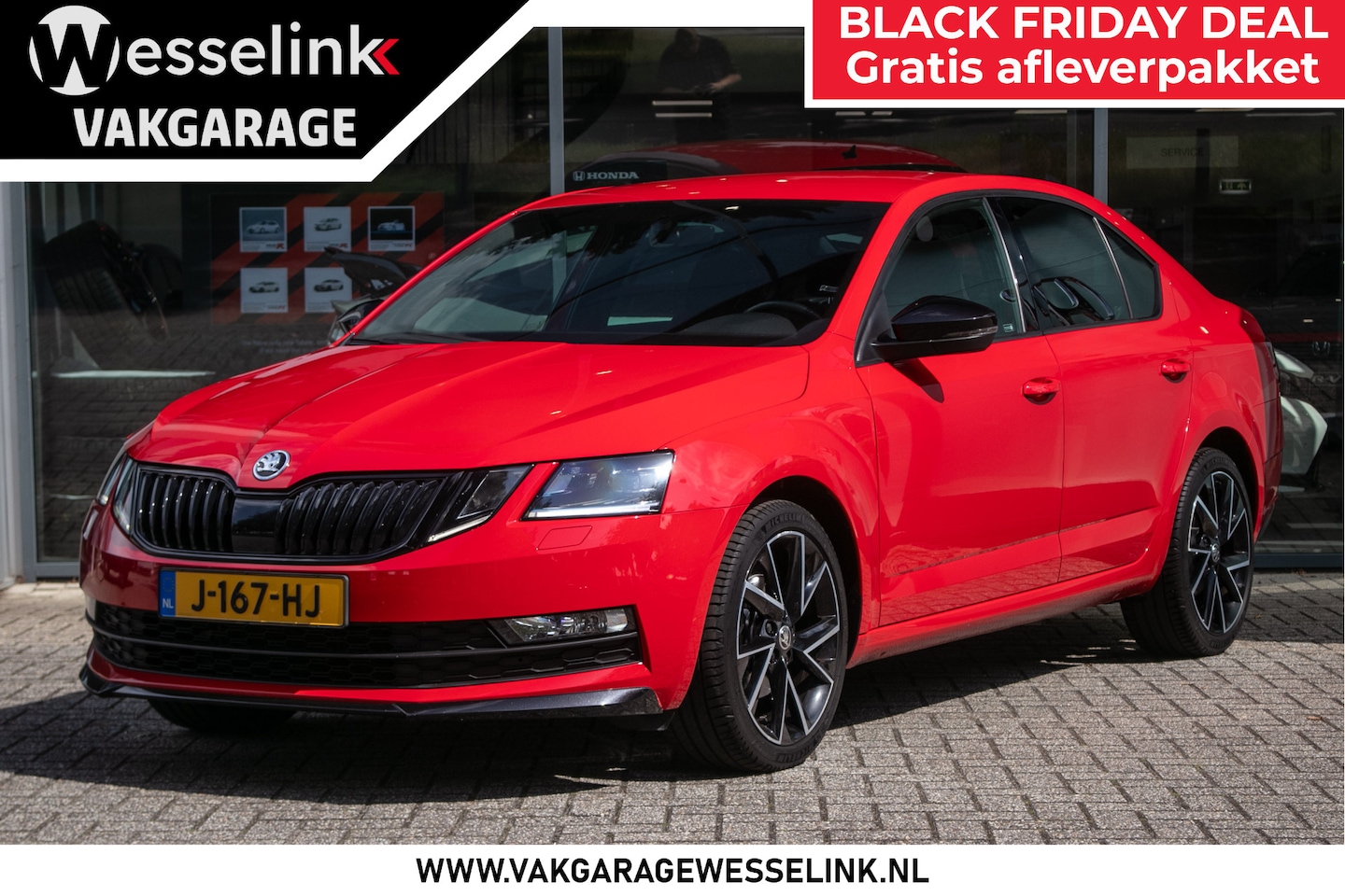 Skoda Octavia - 1.5 TSI Greentech Sport Business Automaat -Trekhaak | Navi | 1e Eigenaar | 1500 kg trekgew - AutoWereld.nl