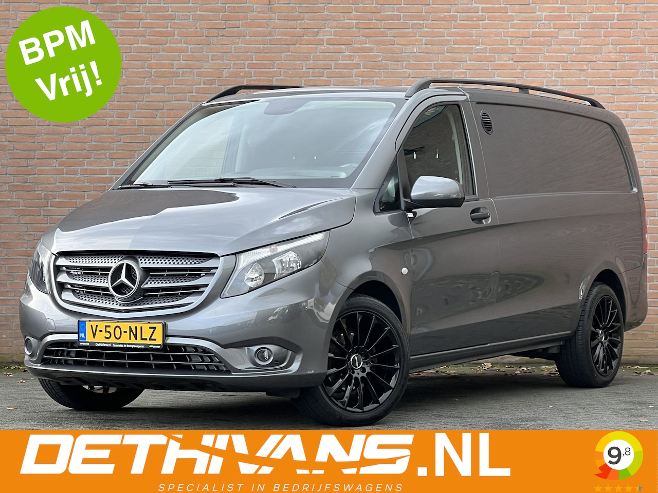 Mercedes-Benz Vito - 116CDI 164PK Lang / Carplay / Navigatie / Cruisecontrol / Euro6 - AutoWereld.nl
