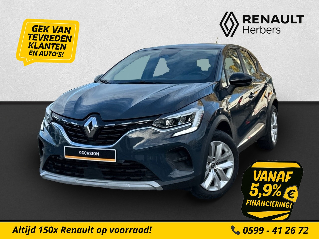 Renault Captur - 1.0 TCe 100 Zen STOELVERW. / CRUISE / ECC - AutoWereld.nl