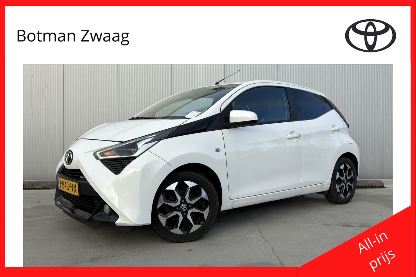 Toyota Aygo - 1.0 VVT-i x-joy automaat - AutoWereld.nl