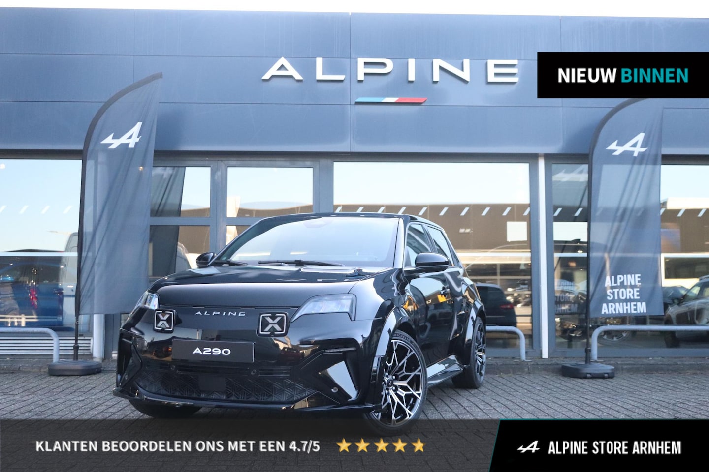 Alpine A290 - GT 52 kWh | Stoelverwarming | Climatronic | Apple Carplay & Android Auto | 180 PK | Achter - AutoWereld.nl