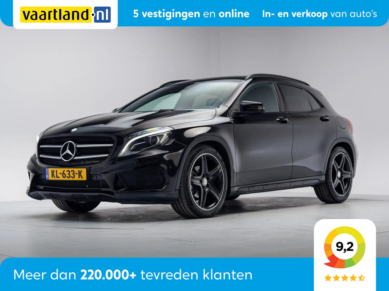 Mercedes-Benz GLA-Klasse - 180 AMG Night Edition Plus [ navi xenon half lederen sportstoelen ] - AutoWereld.nl