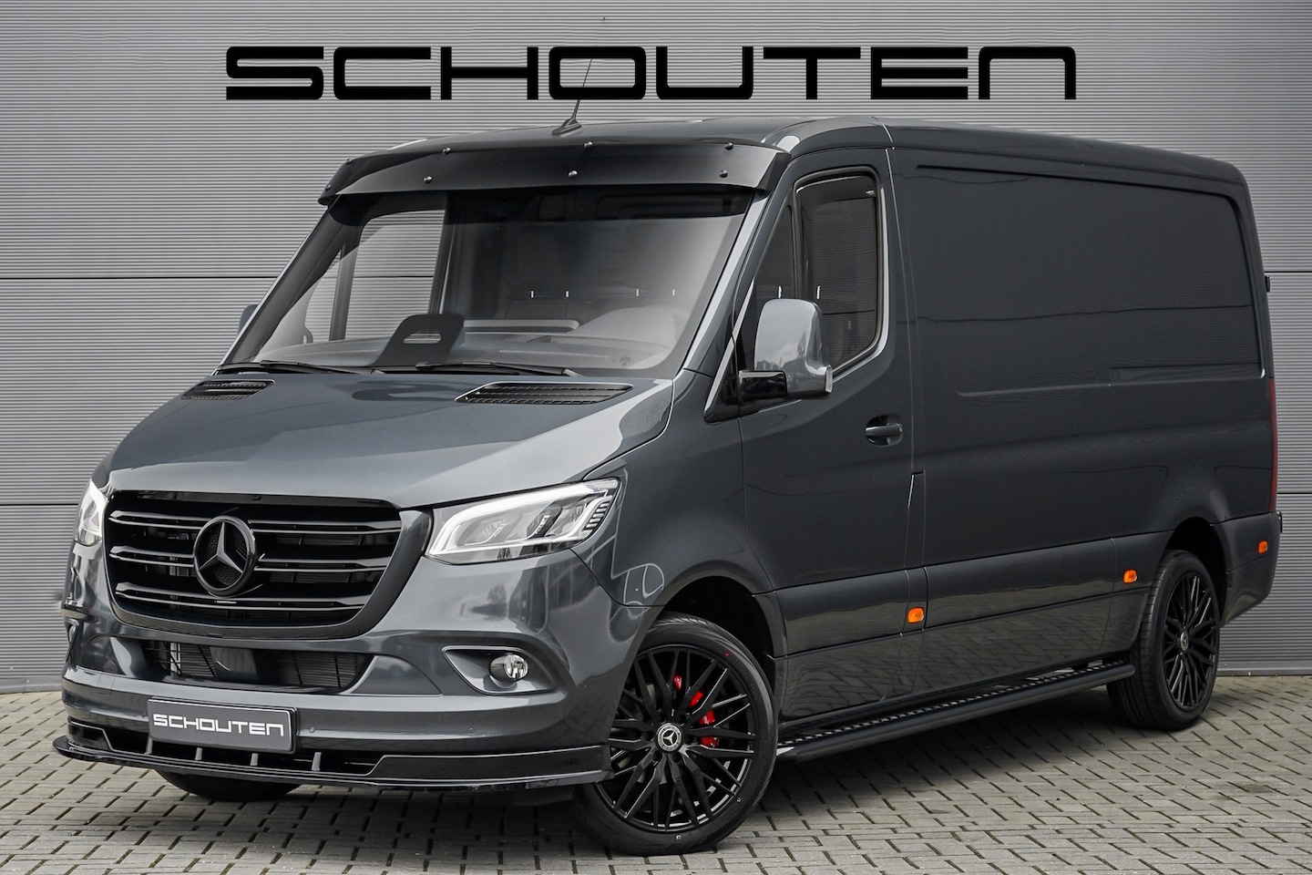 Mercedes-Benz Sprinter - 319 1.9 CDI L2H1 Black Pack Luxe BPM Vrij Trekhaak - AutoWereld.nl