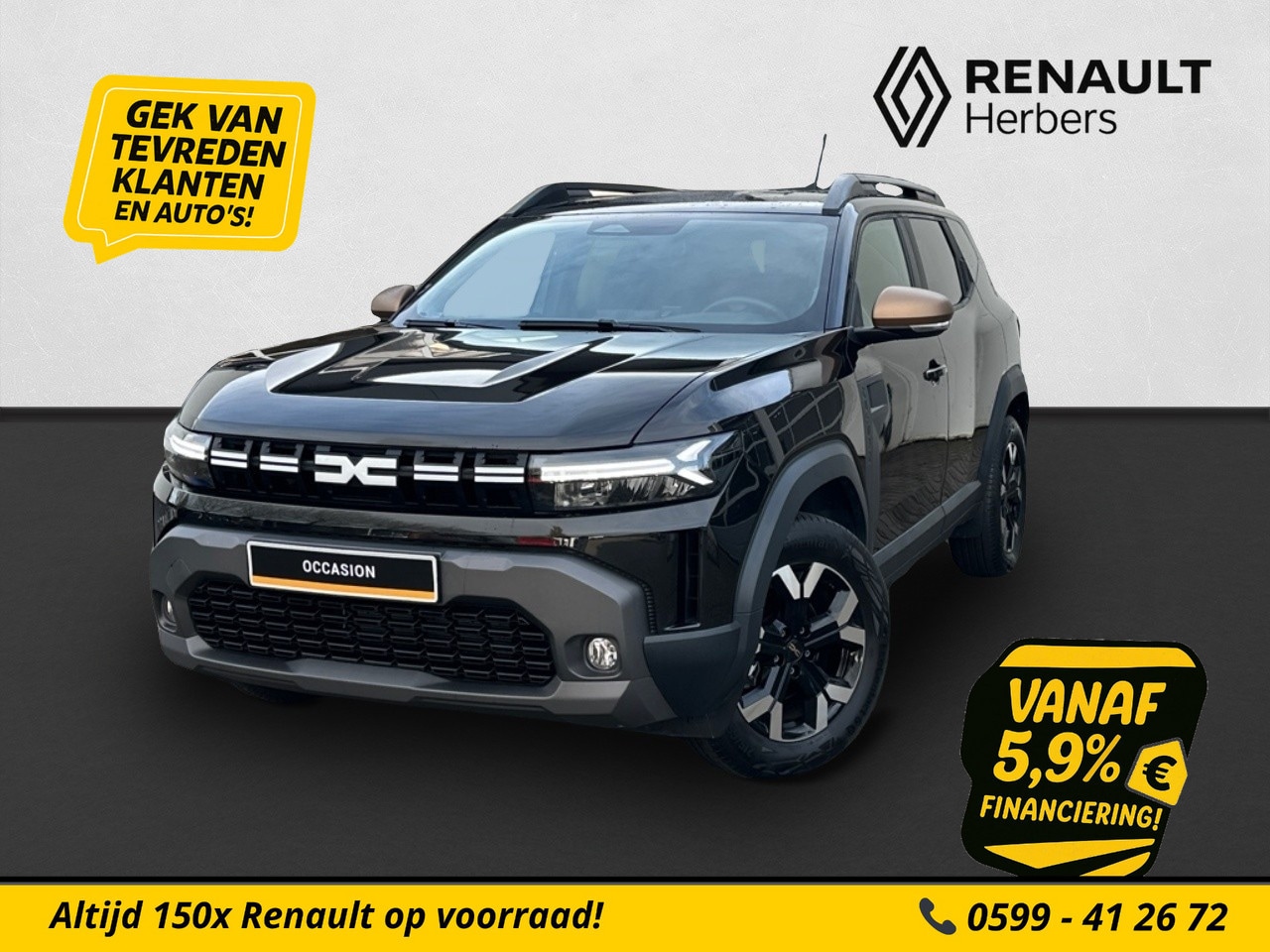 Dacia Duster - 1.6 Hybrid 140 Extreme CRUISE / STOEL/STUUR VERW. / CAMERA / CLIMATE - AutoWereld.nl