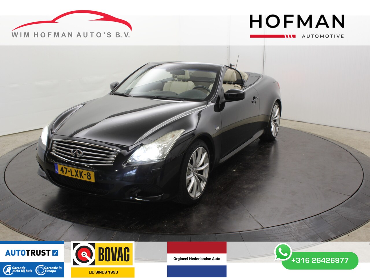 Infiniti G Cabrio - 37 GT Premium | Bose | Camera | - AutoWereld.nl