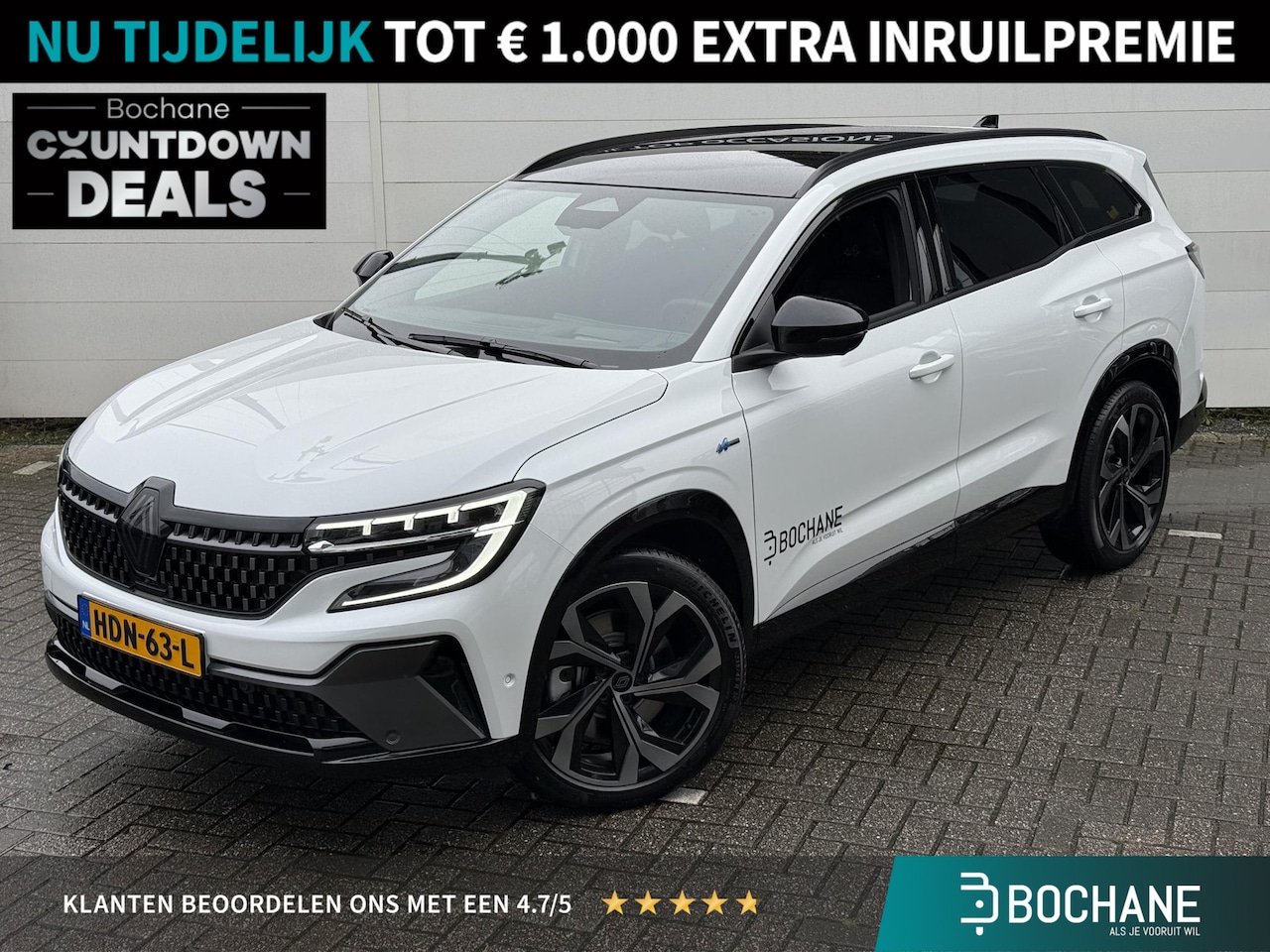 Renault Espace - E-Tech full hybrid 200 iconic esprit alpine 5p. | Harman & Kardon | Elec. A.Klep | Pack Wi - AutoWereld.nl