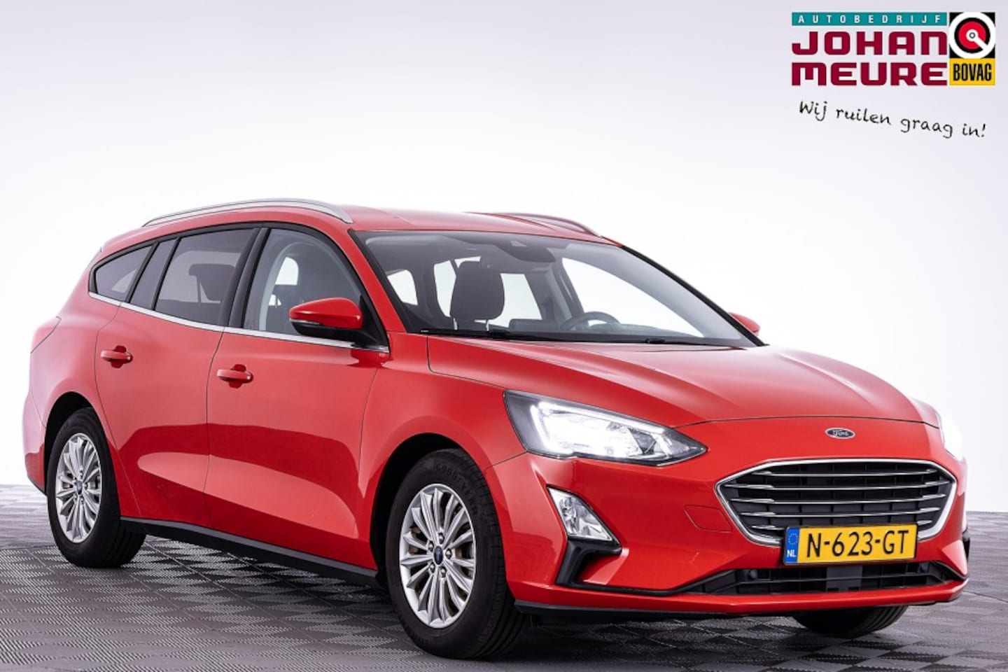 Ford Focus Wagon - 1.0 EcoBoost Hybrid Titanium X Business ✅ 1e Eigenaar - AutoWereld.nl