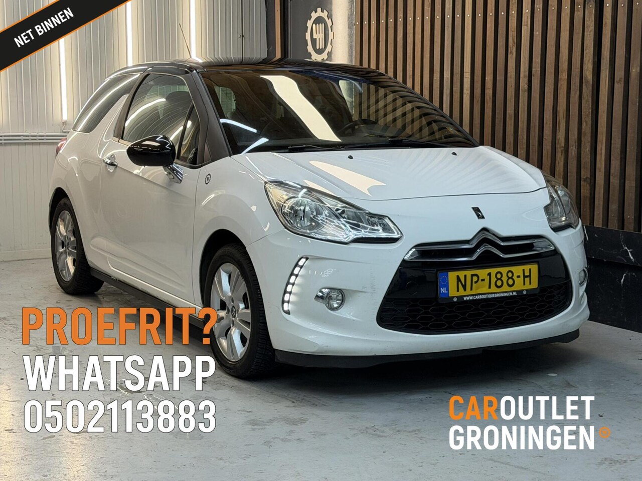 Citroën DS3 - 1.6 So Chic 2010 | AIRCO | CRUISE | LMV - AutoWereld.nl