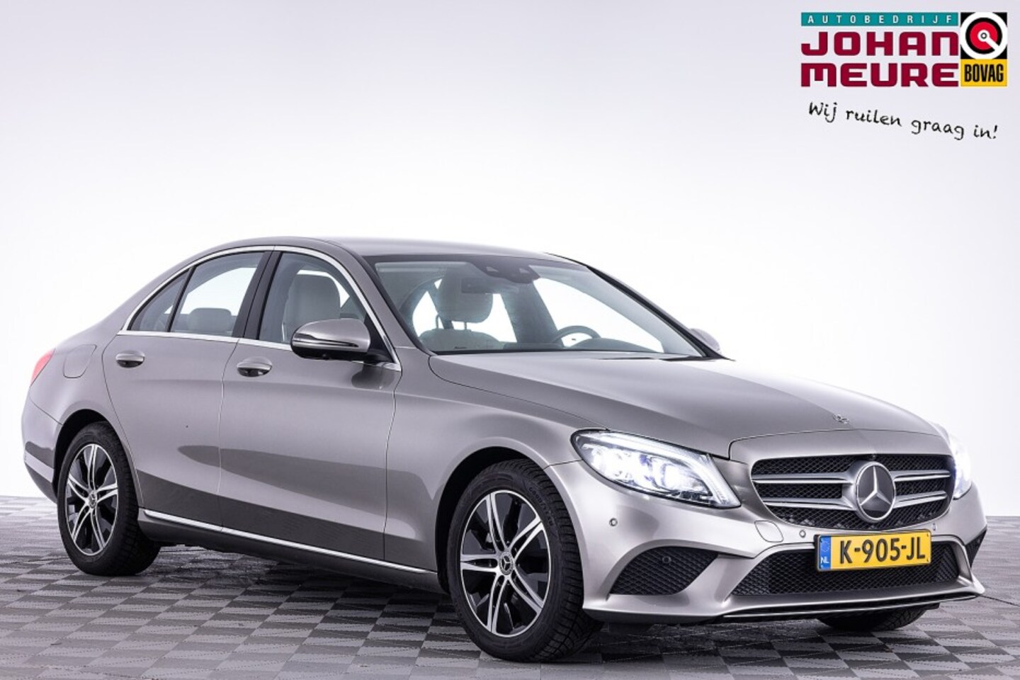 Mercedes-Benz C-klasse - 200 Business Solution Luxury | LEDER | 360 Camera | Full LED - AutoWereld.nl