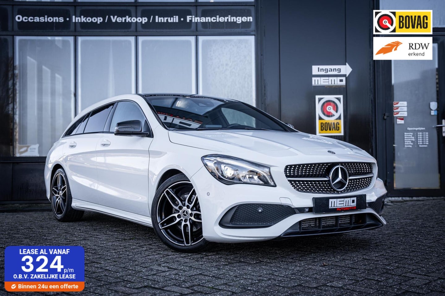 Mercedes-Benz CLA-klasse Shooting Brake - 180*PANO*AMG*CAMERA*LED* - AutoWereld.nl
