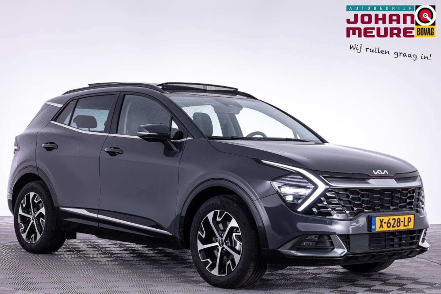 Kia Sportage - 1.6 T-GDi Hybrid DynamicPlusLine | PANORAMADAK | Trekhaak ✅ 1e Eigenaar - AutoWereld.nl