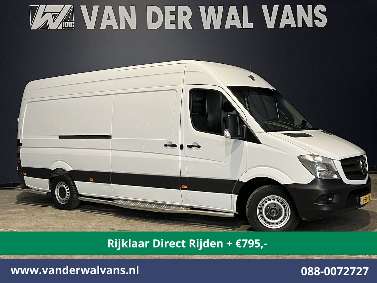 Mercedes-Benz Sprinter - 316NGT Automaat L3H2 *Rijklaar* Post NL inrichting Euro6 Camera | Sidebars 270 graden acht - AutoWereld.nl