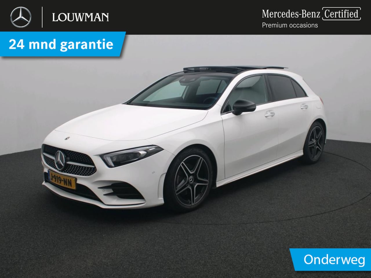 Mercedes-Benz A-klasse - 180 Business Solution AMG AMG Line | Night Pakket | Panorama Schuif-Kanteldak |Sfeerverlic - AutoWereld.nl