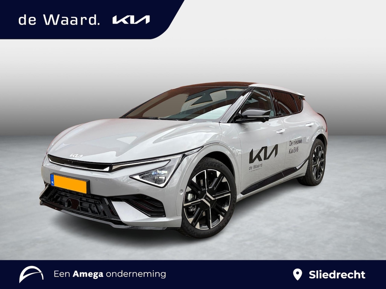 Kia EV6 - GT-Line 84 kWh | €3.000,- korting | Glazen schuif-/kanteldak | Head-up display | Meridian® - AutoWereld.nl
