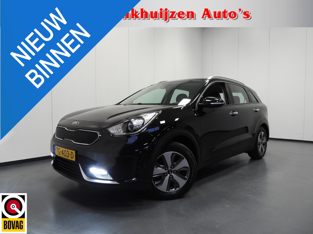 Kia Niro - 1.6 GDi Hybrid DynamicLine NAVI/CAMERA/CRUISE/TREKHAAK! - AutoWereld.nl