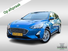 Ford Focus Wagon - 1.0 EcoBoost Titanium X Business (126 PK) 1e-Eig. & Dealer-Onderh. BOVAG-Garantie. NL-Auto