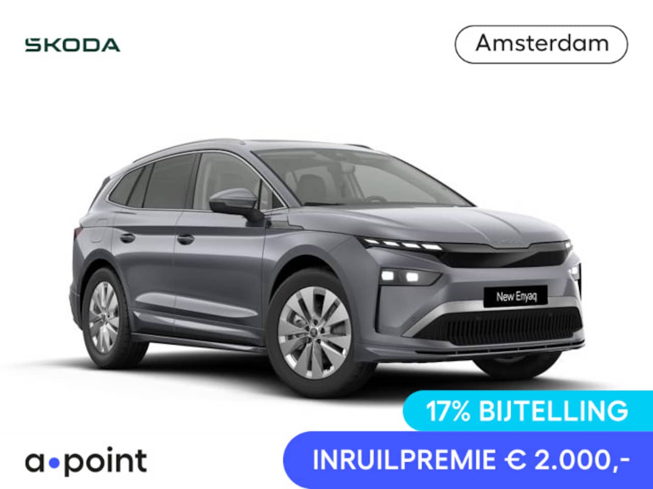 Skoda Enyaq iV - 85 Business Edition 286 pk | Panoramadak | Lederen bekleding | Wegklapbare trekhaak | 20 i - AutoWereld.nl