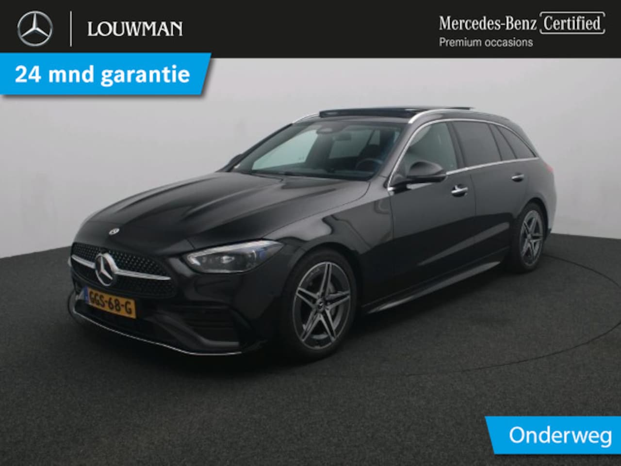 Mercedes-Benz C-klasse Estate - 180 Star Edition AMG Line AMG Line | Panorama Schuif-Kanteldak | 360° camera | Digitaal Li - AutoWereld.nl