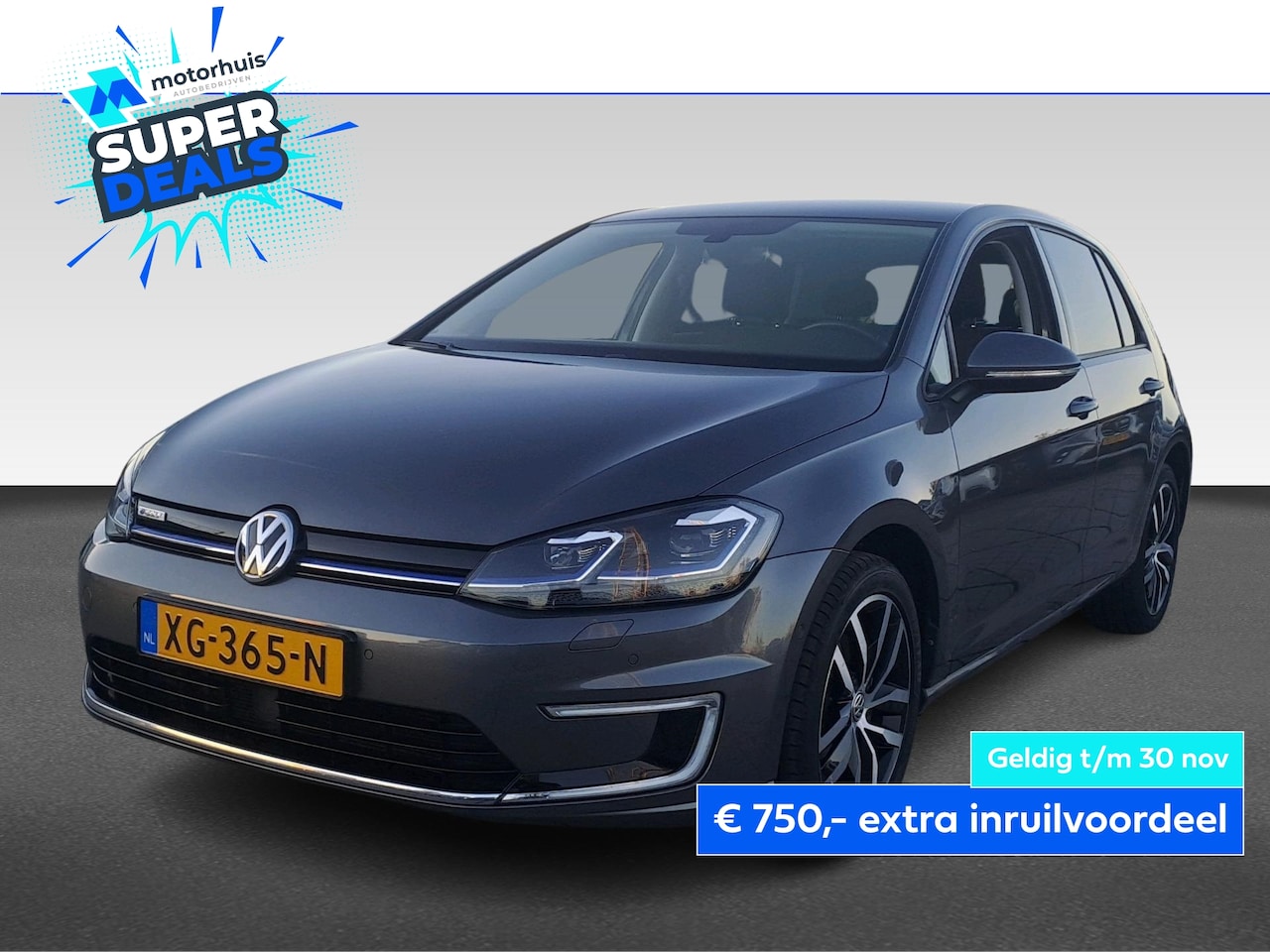 Volkswagen e-Golf - e-Golf elektromotor 136pk 5D Aut. e-Golf - AutoWereld.nl