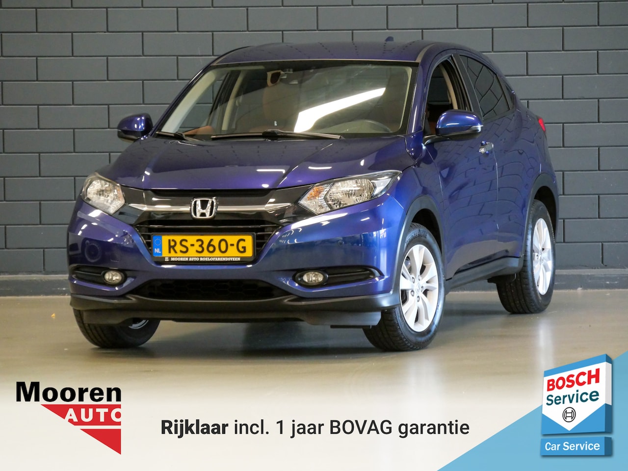 Honda HR-V - 1.5 i-VTEC 131PK Automaat Elegance | LEDER | NAVIGATIE | - AutoWereld.nl